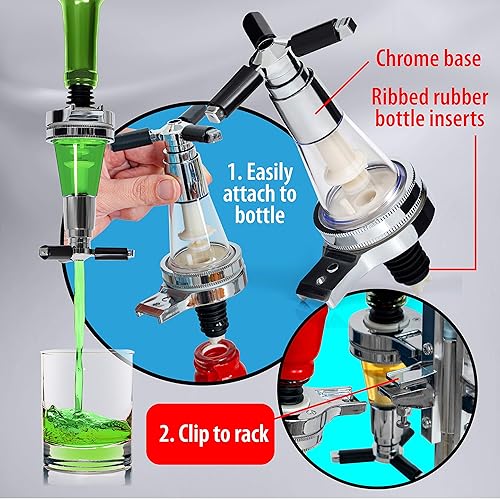 Miniatura 4 de Wyndham House despachador de licor para 4 botellas