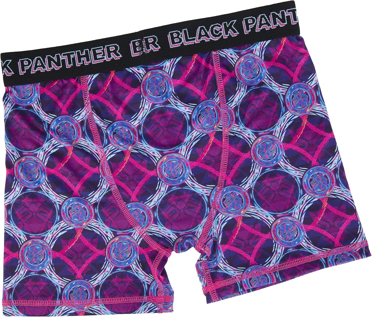 Marvel Boys' Black Panther Athletic Boxer Briefs Underwear Available in Sizes 6, 8, 10