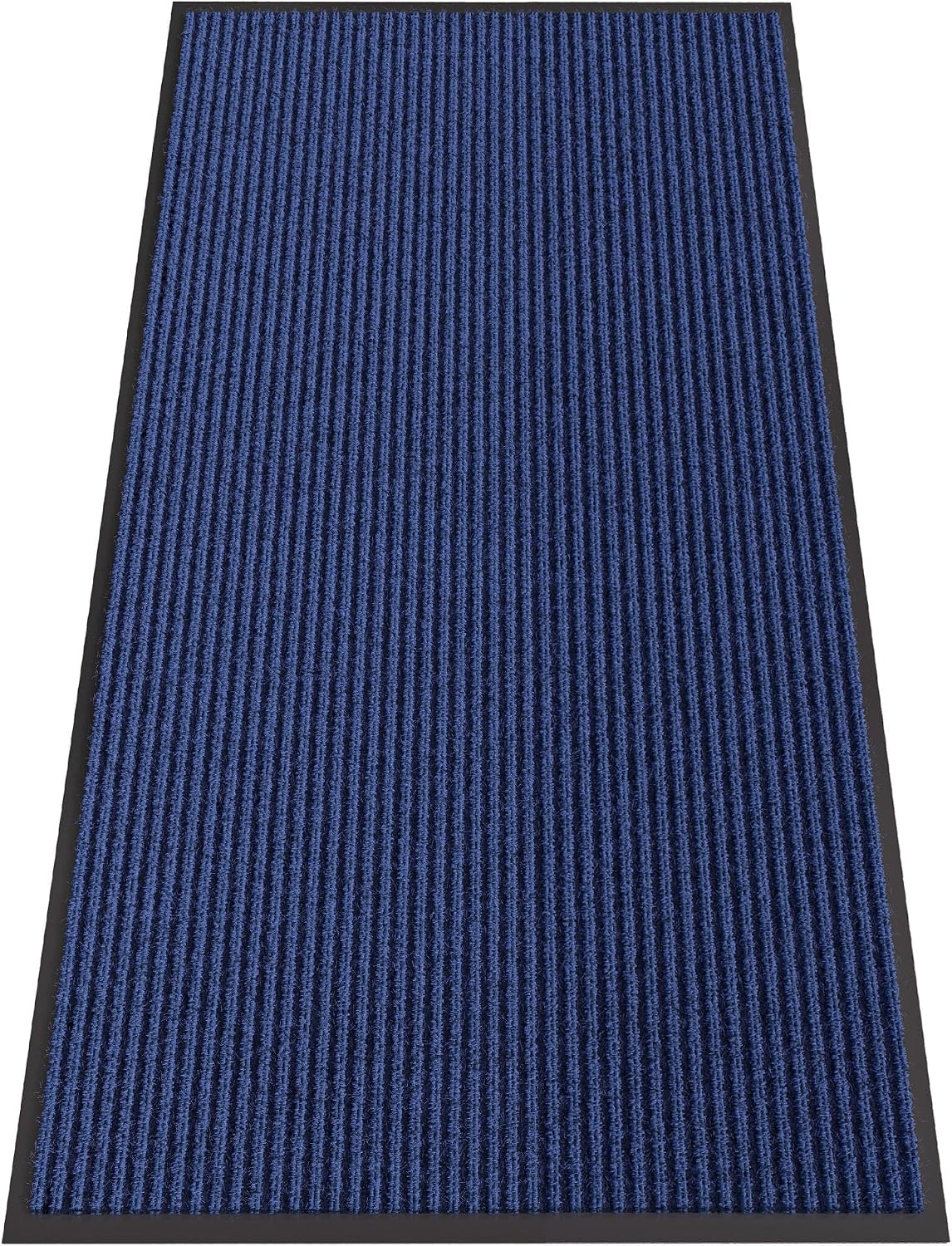 Indoor Outdoor Door Mat, 4' x 2' Doormat for Entryway, Blue thumbnail