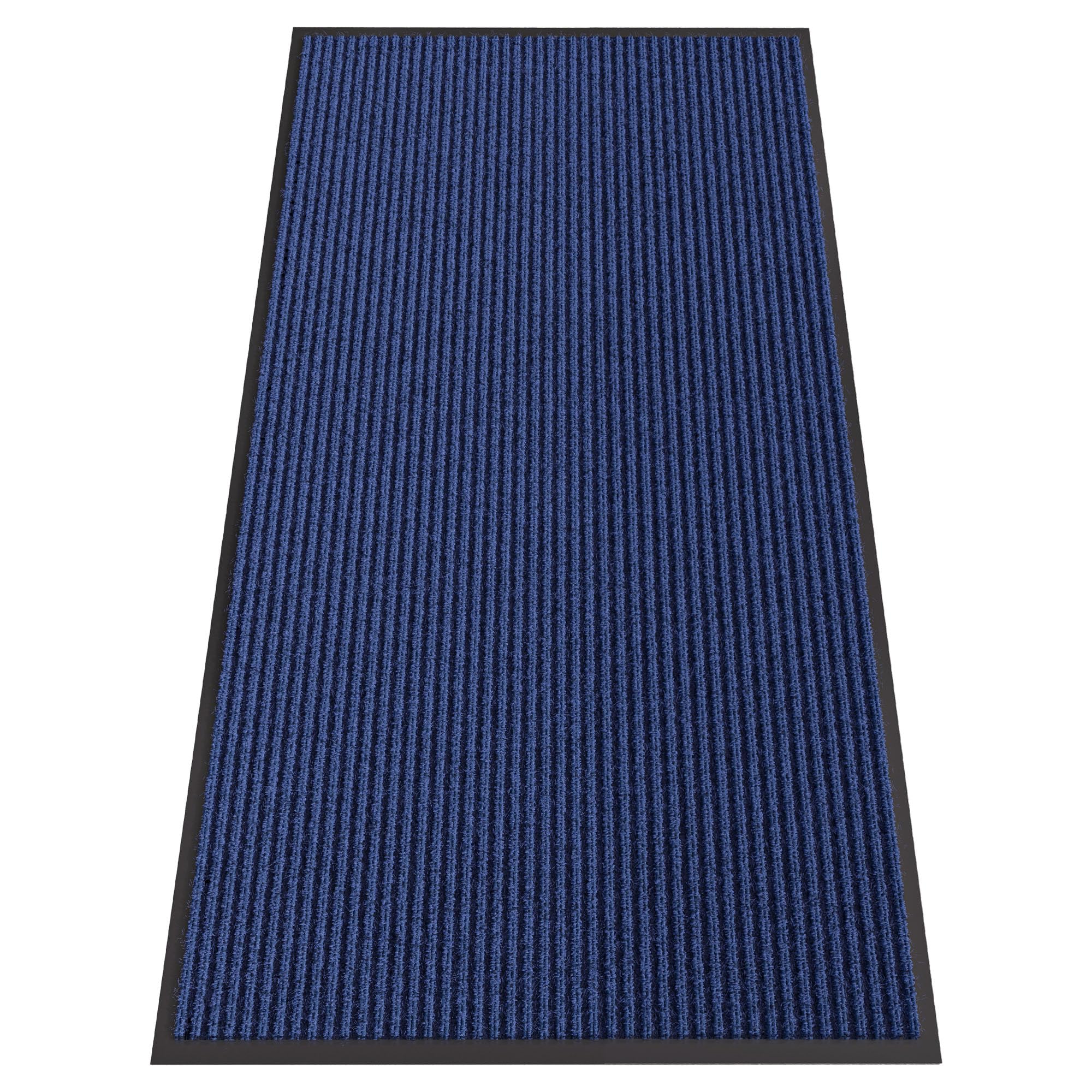 Indoor Outdoor Door Mat, 5' x 3' Doormat for Entryway, Black — Amazon image 11