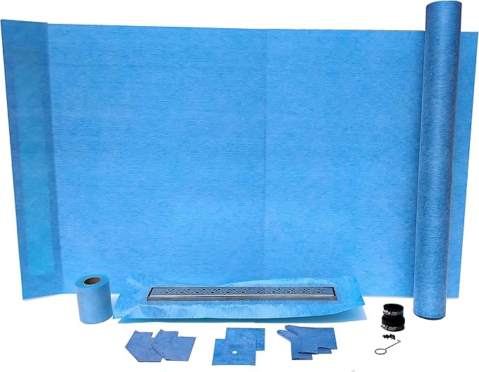 AlinO Linear Shower Kit (36"x60" Wall, Nickel) Amazon.ca