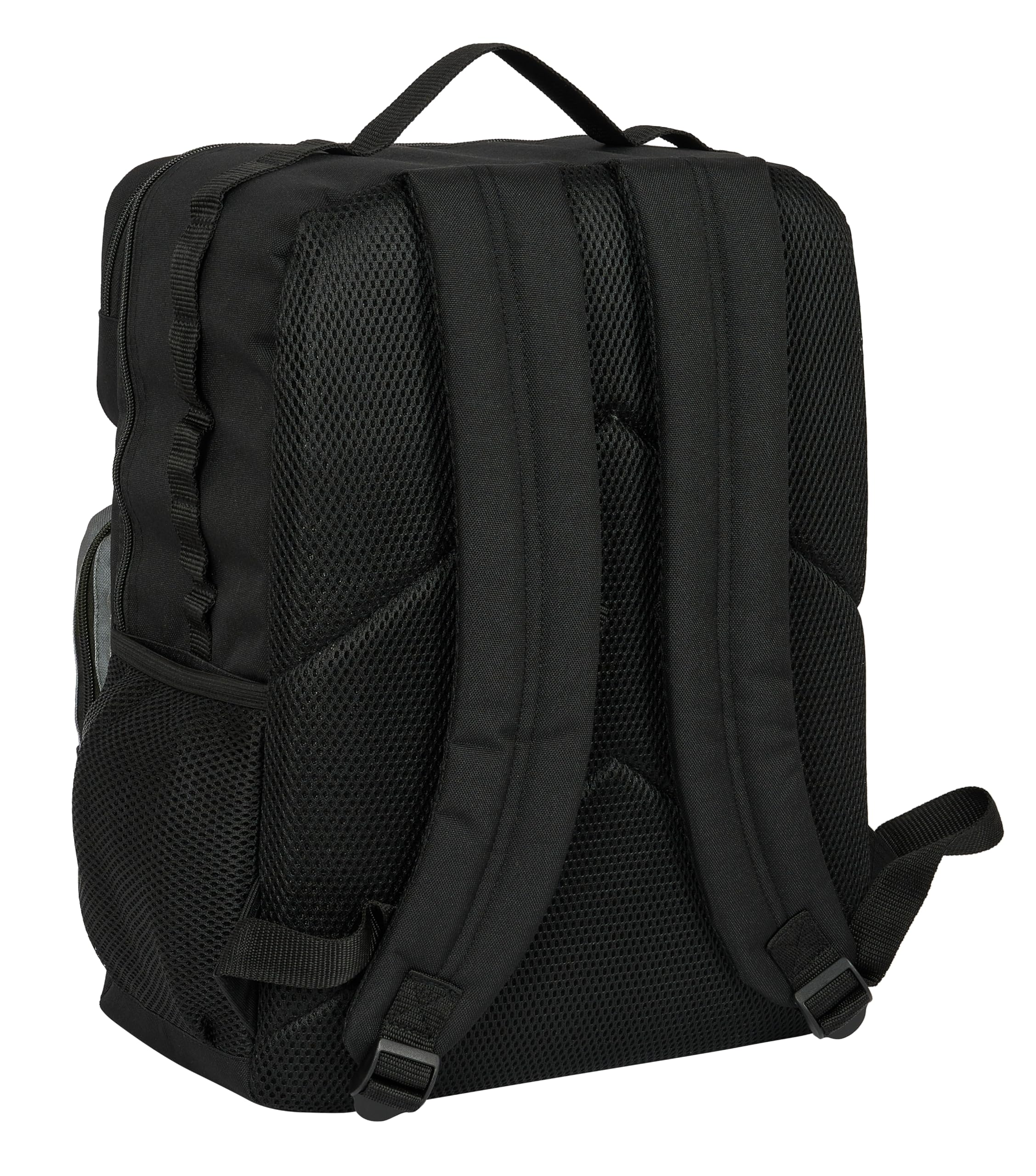 Safta MUNICH IRON Plecak na laptopa 14,1", idealny dla młodzieży w różnym wieku, wygodny i wszechstronny, jakość i wytrzymałość, 33 x 16 x 42 cm, kolor, Kolor czarny, Estándar, Casual