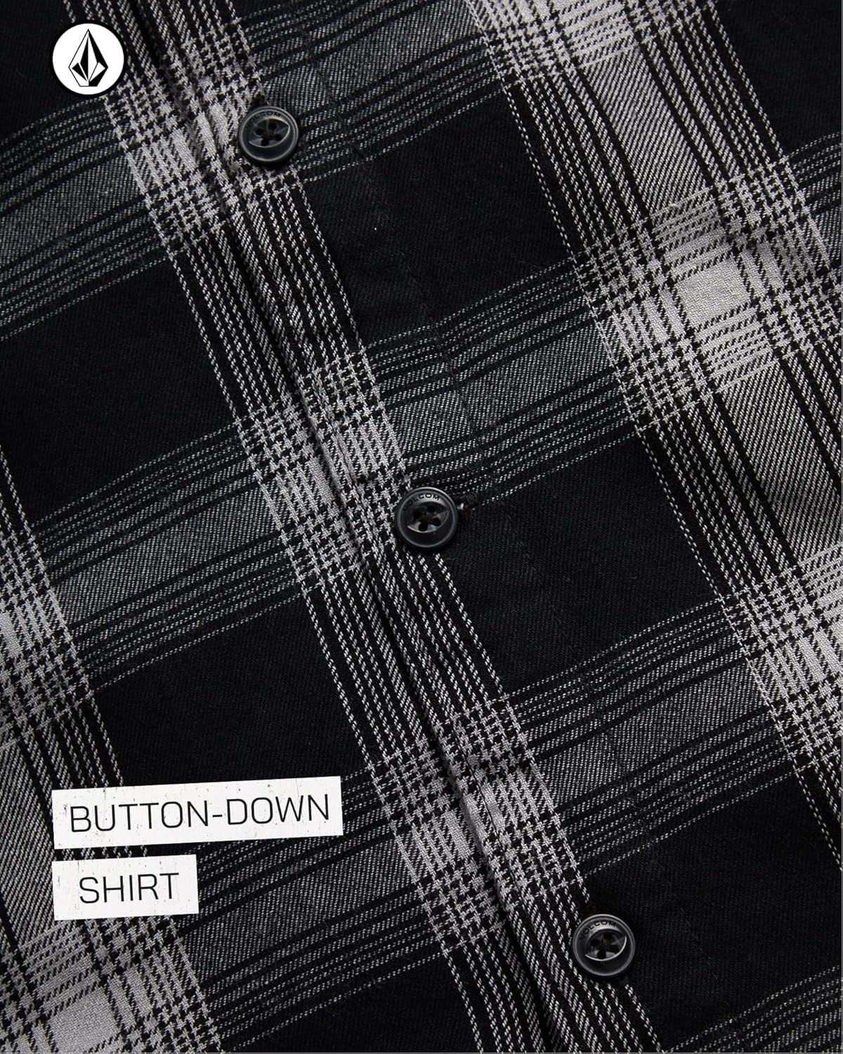 Volcom Boys Button Down Shirt - Breathable Woven Boys Long Sleeve Button Down Shirts - Classic Plaid Flannel Shirt (4-20) - Image 4