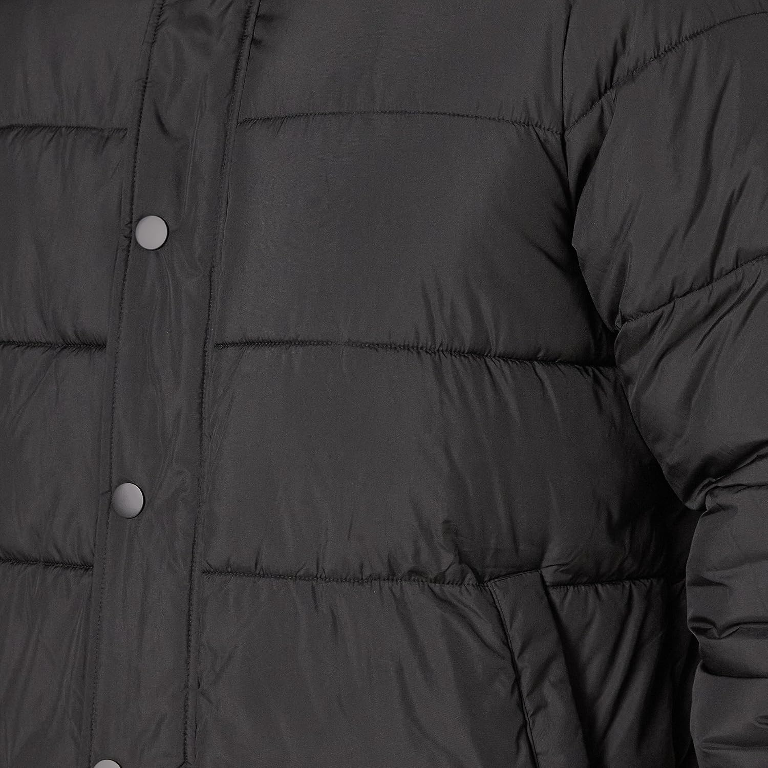 Amazon Essentials Men's Heavyweight Hooded Puffer Coat X-Small Black