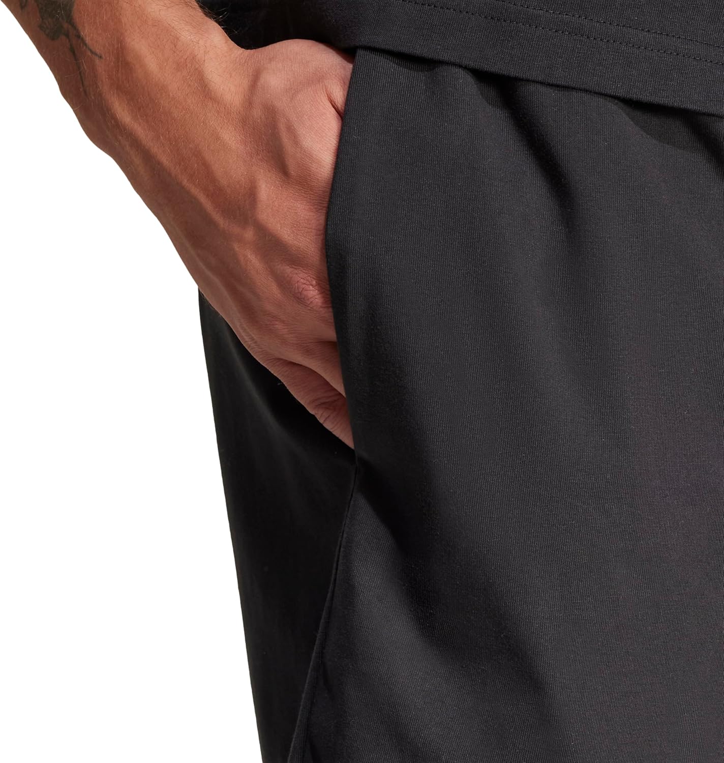 Adidas Mens Essentials Linear Single Jersey 7-inch Shorts - Image 4