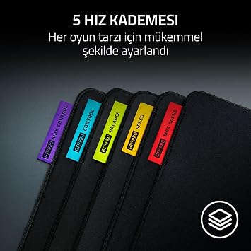 Razer Gigantus V2 Pro L - Balance - Hız ve kontrol için yumuşak e-spor oyun mousepad'i - GlideCore Sünger - Optik Sensörler için Optimize Edilmiştir - 500mm x 480mm | Balance