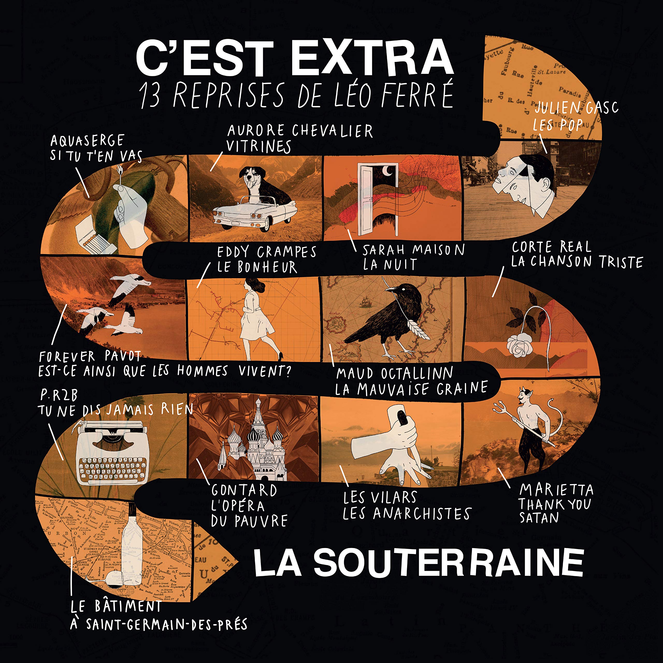 C'est Extra 13 Reprises De Leo Ferre / Various [Audio CD] Various Artists
