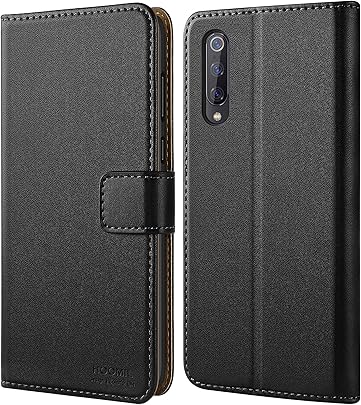HOOMIL Funda Xiaomi Funda Cuero Premium Carcasa para Xiaomi Smartphone Negro HOOMIL Funda Xiaomi Funda Cuero Premium Carcasa para Xiaomi Smartphone Negro