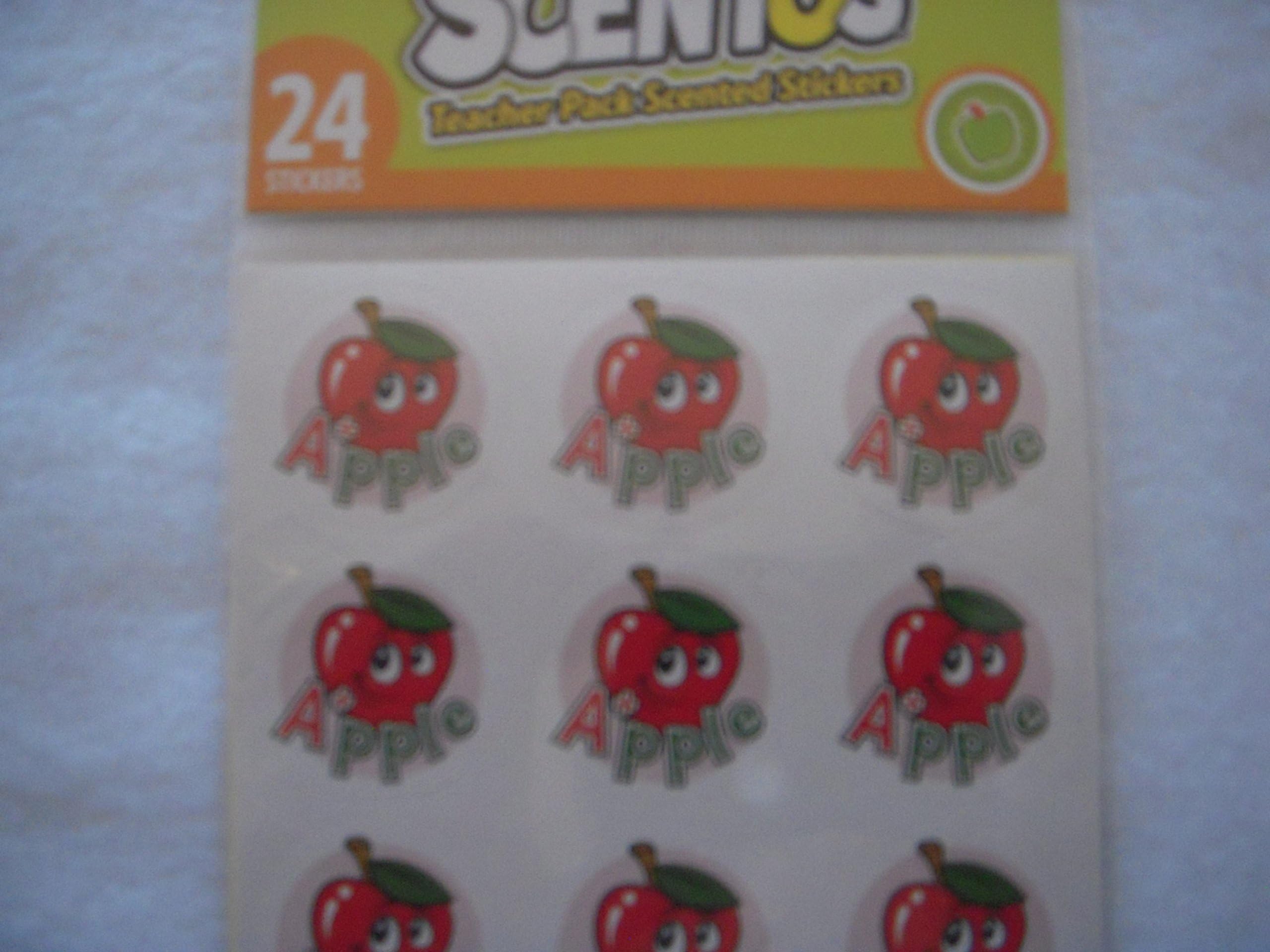 Apple Scented Stickers