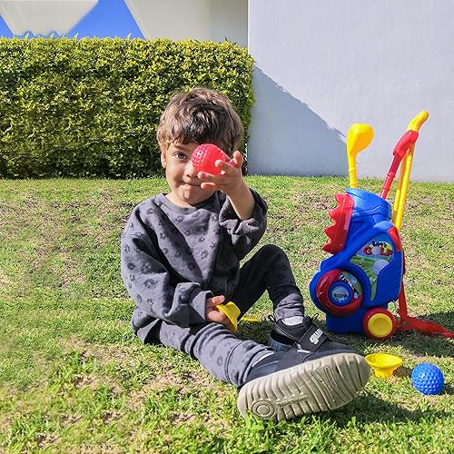 Miniatura 7 de Liberry Juguetes para niños de 2, 3, 4, 5 años, regalo de Navidad, cumpleaños, juego de golf y juego de pelota en T ajustable para niños y niños