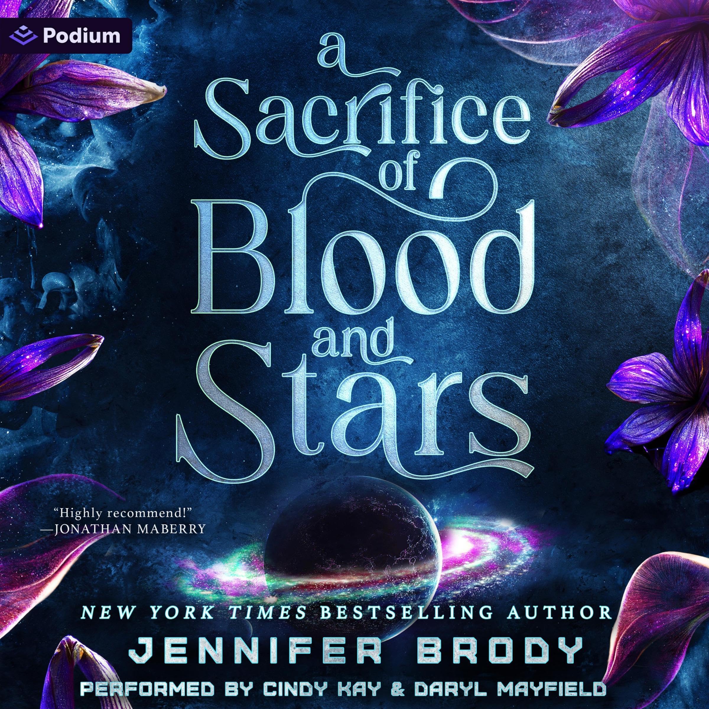 Cover art for A Sacrifice of Blood and Stars: An Astromance