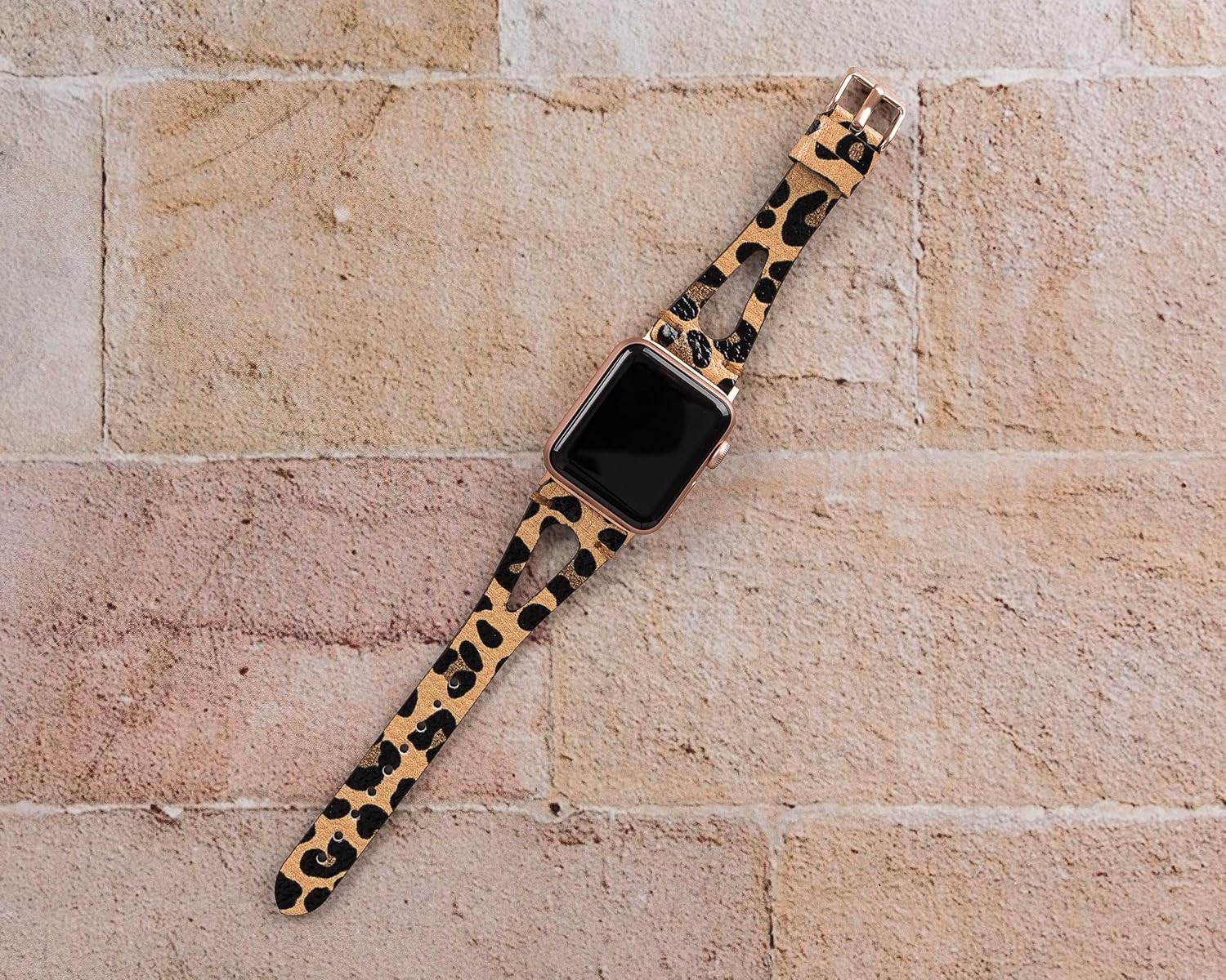 Slim Leather Bands Compatible with Apple Watch Band 38mm 40mm 41mm 42mm 44mm 45mm 49mm Full Grain Leather Watch Thin Straps for iWatch Series Ultra/8/7/SE/6/5/4/3/2/1 for Women Watchbands, Bracelet Jewelry