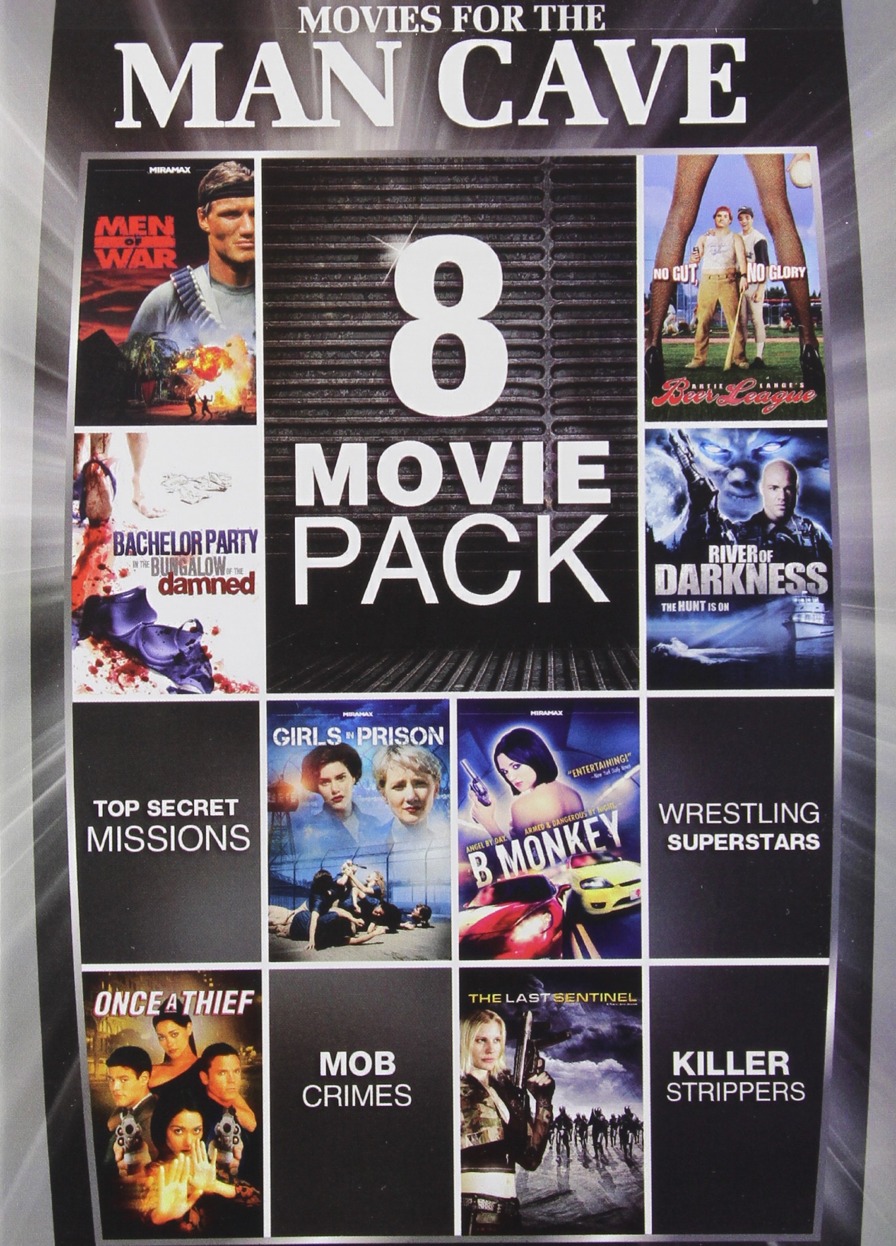 Películas en DVD Pack de 8 el Regalo Ideal de Importación Reino Unido para Cinéfilos
