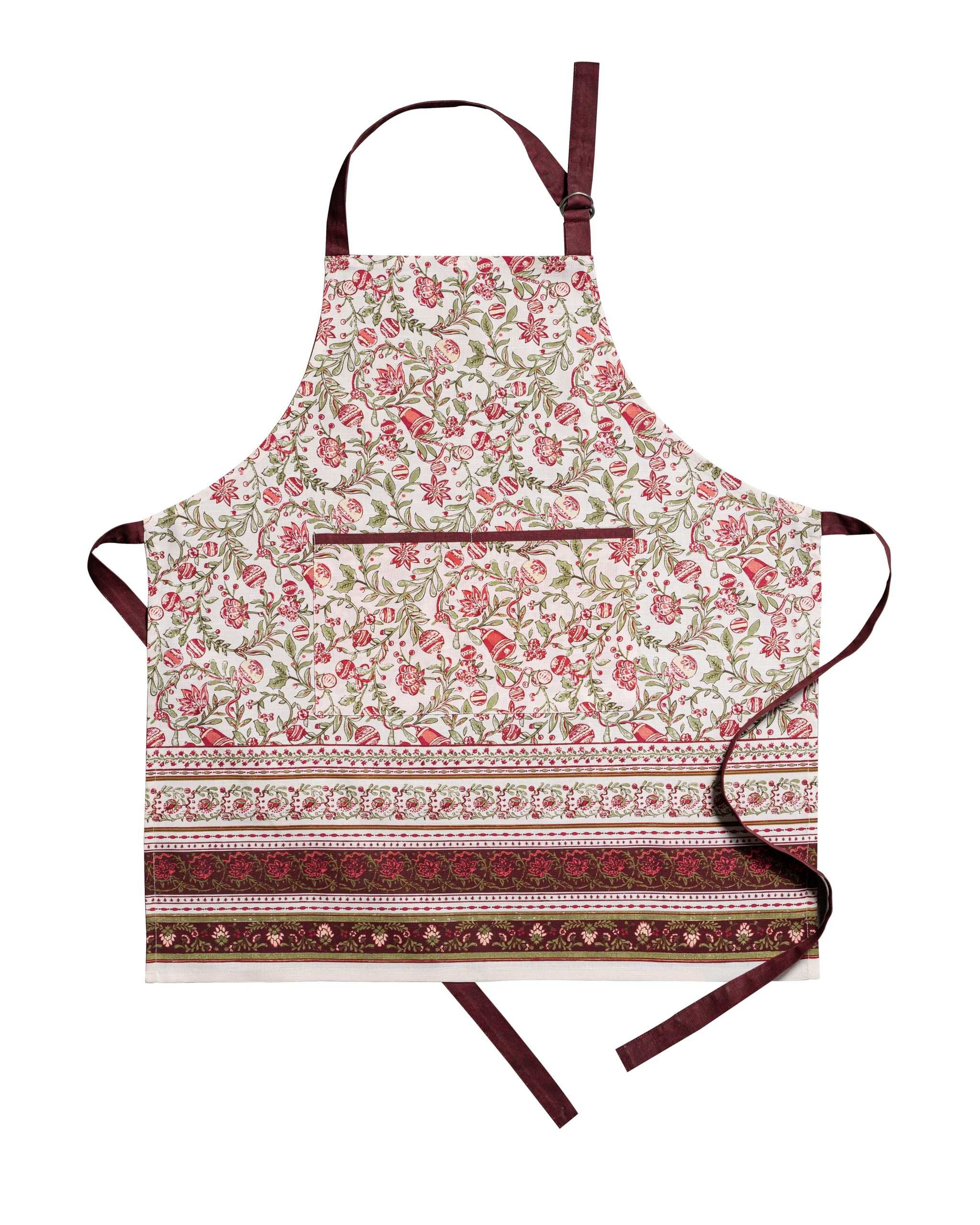 Maison d' Hermine 100% Cotton Apron for women with Pocket Kitchen Chef Autumn Apron for Men Cooking Gardening Server Waitress Maid