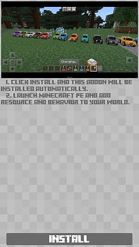 RC Car Mod for Minecraft PE