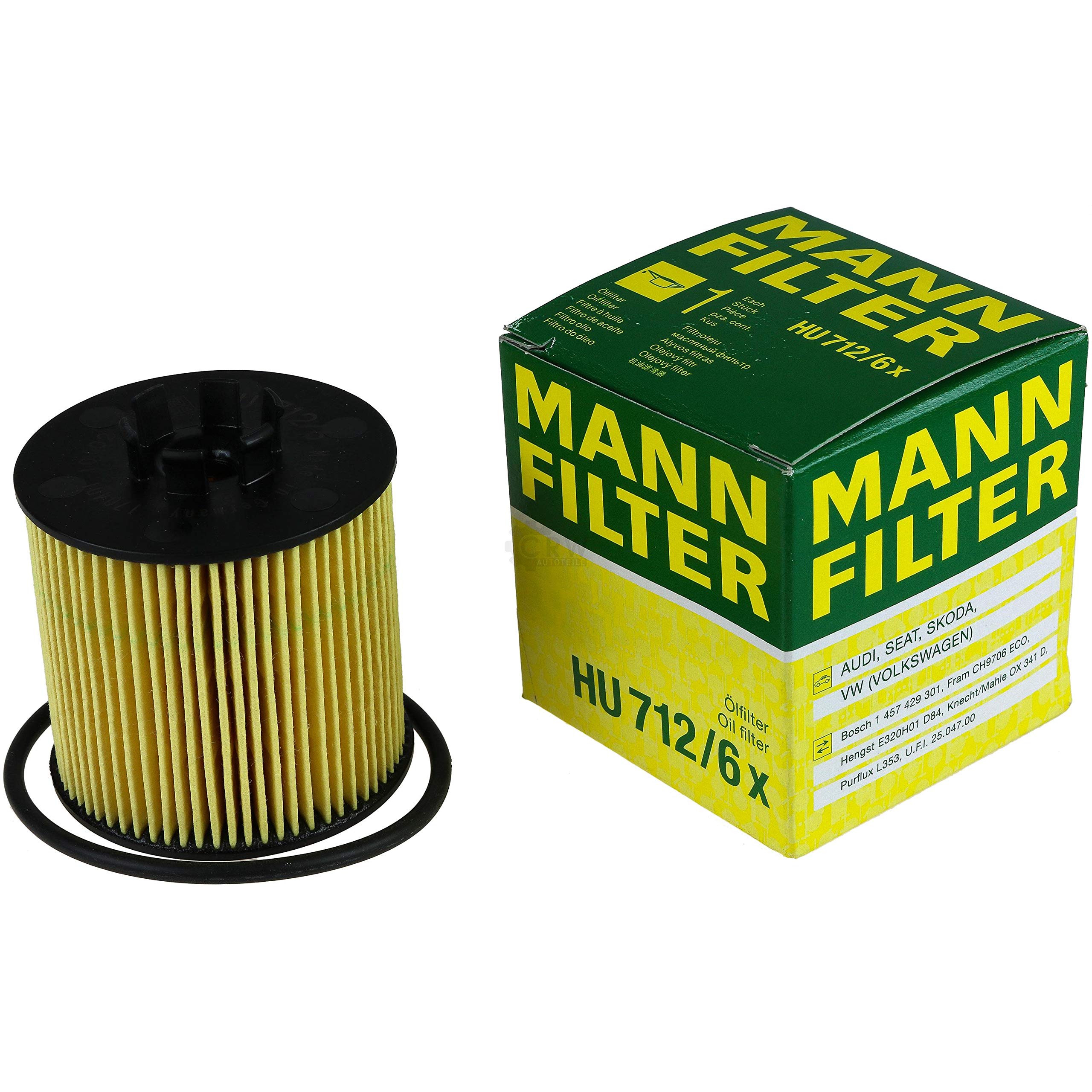 MANN ÖLFILTER+5L MANNOL 5W40 ÖL Passend Für CITROEN C4 C5 PEUGEOT 508 407 307
