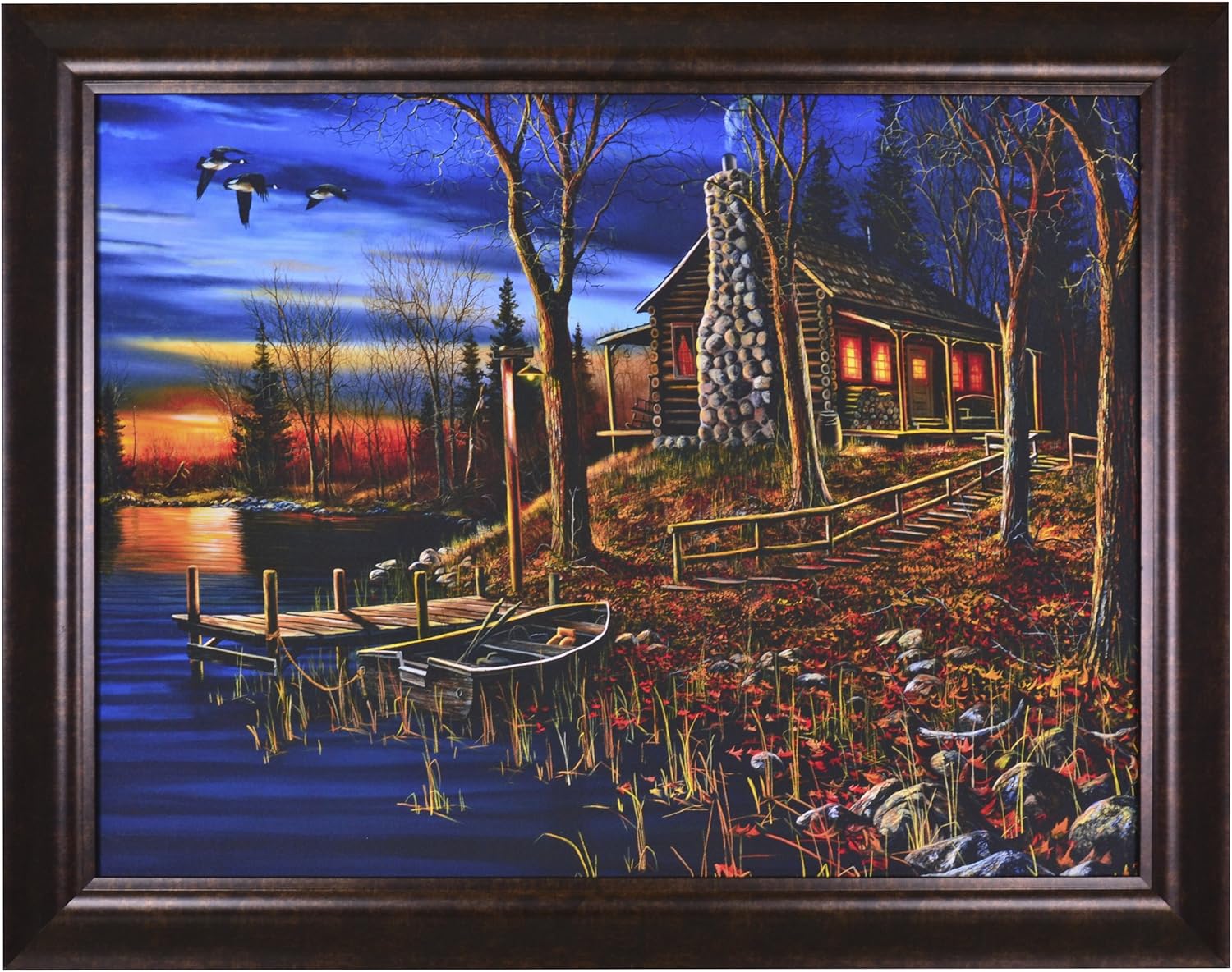 Prime Source Jim Hansel Editions Complete Serenity Framed