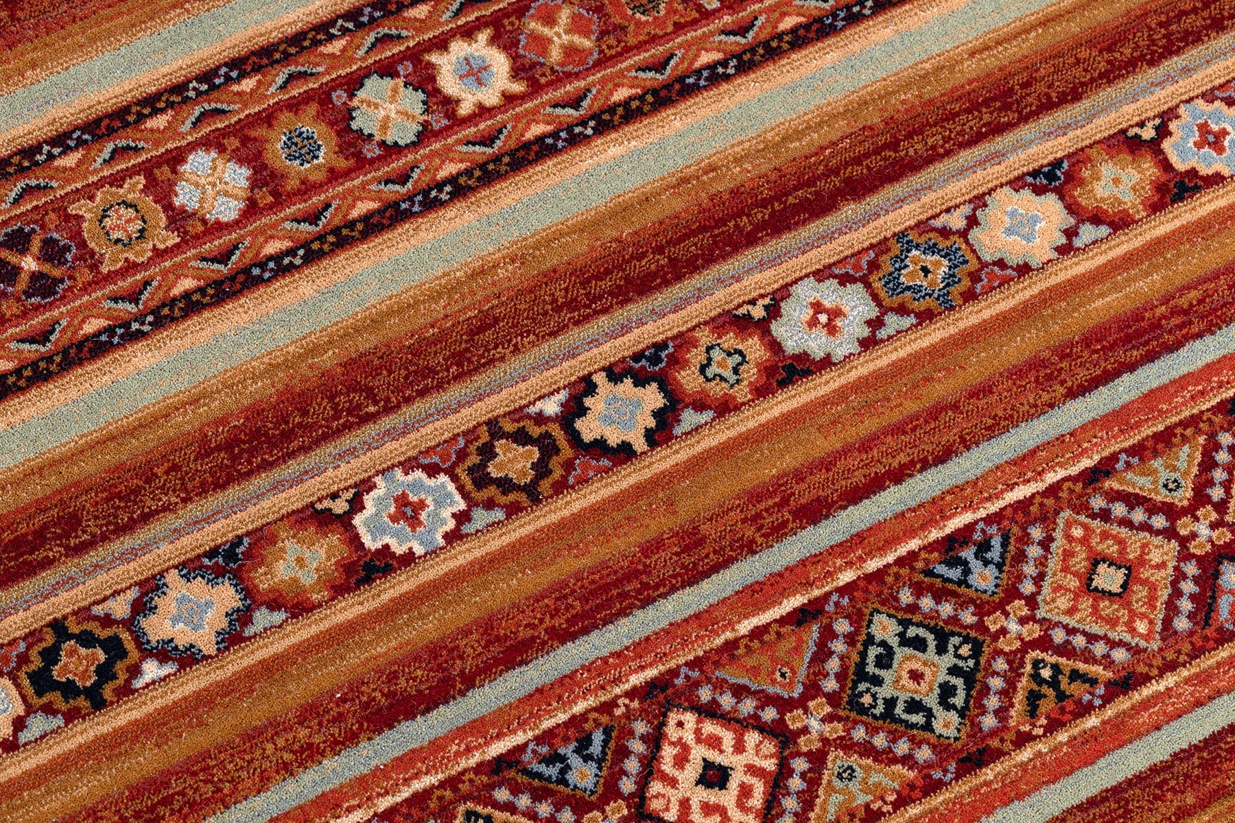 Dywan wełna KESHAN Franse, orientalny 7685/53578 terakota 160x230 cm, Dywany do Salonu