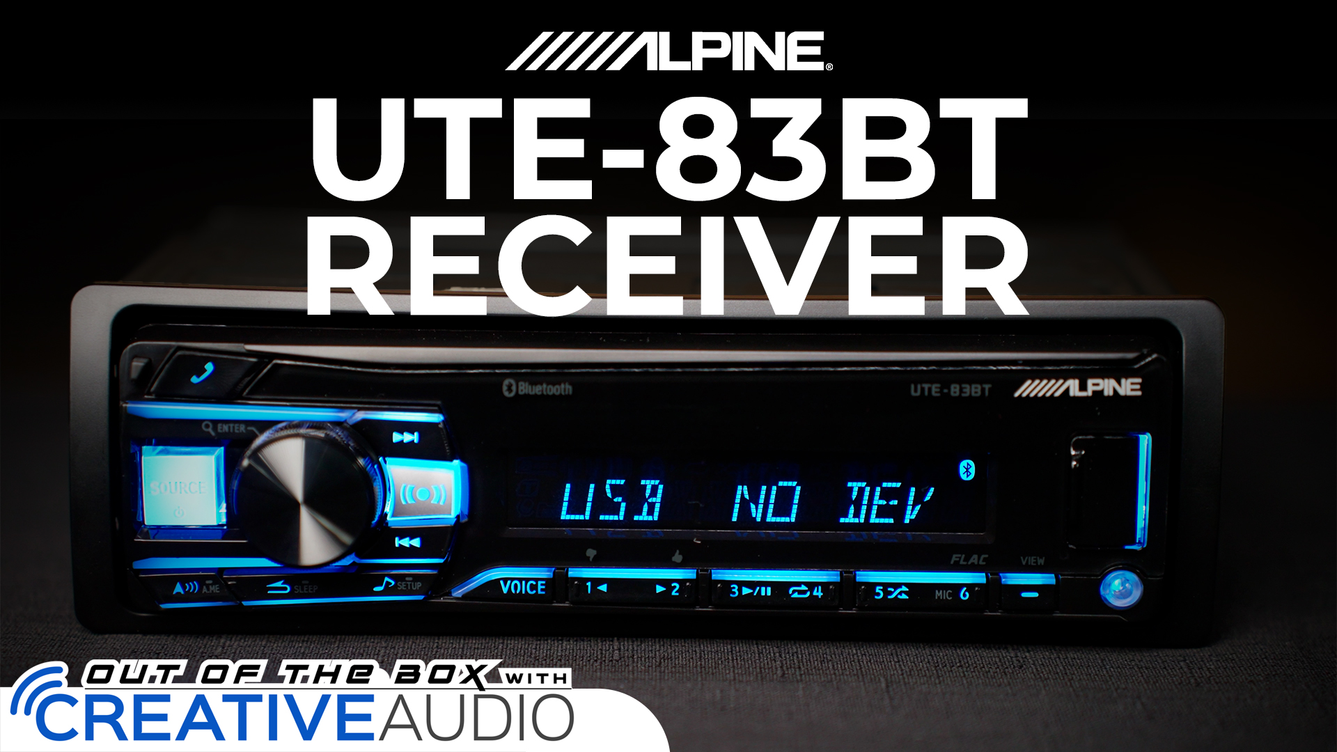 Amazon.com: Alpine UTE-83BT Mech-less Digital Media Receiver with