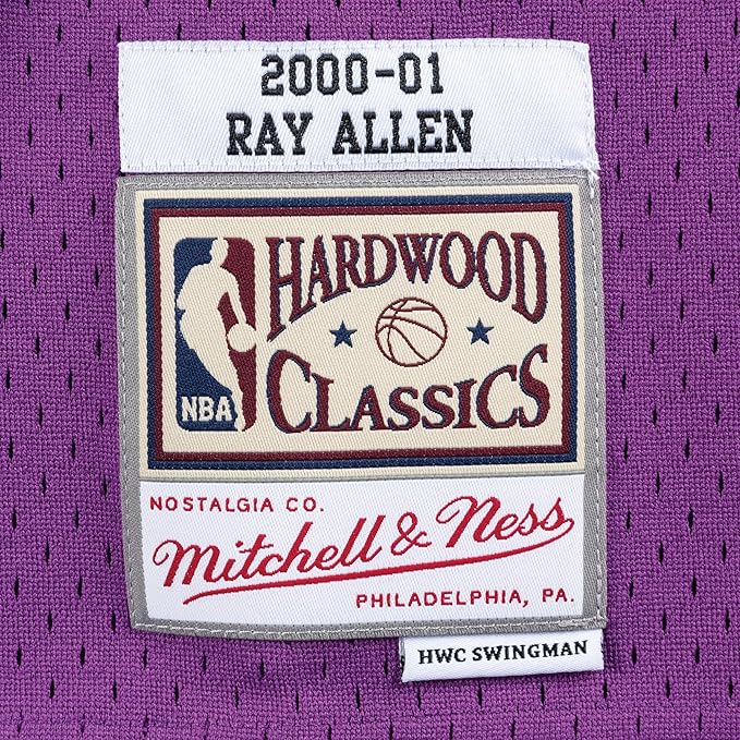 Amazon | [ミッチェル&ネス] MILWAUKEE BUCKS RAY ALLEN SWINGMAN