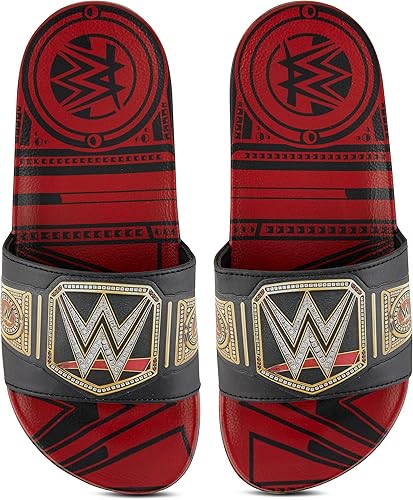 Miniatura 2 de WWE Sandalias con cinturón de campeonato para hombre, John Cena, Roman Reigns, Seth Rollins World Wrestling Champion