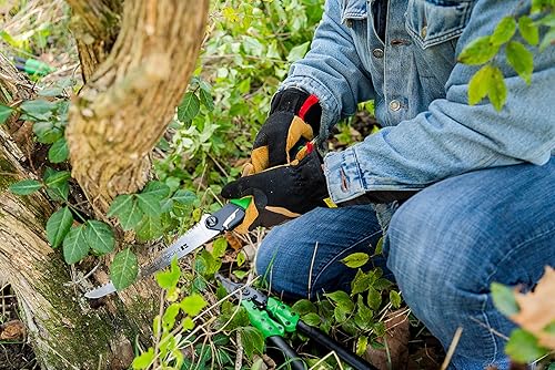 Miniatura 3 de Hooyman MegaBite - Sierra de mano y sierra de hueso combinada de cazador con construcción resistente, hoja de acero de alto carbono, dientes