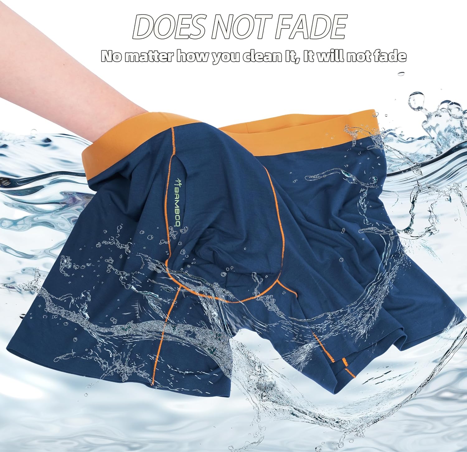 LUBOT 2026 Mens Underwear Boxer Briefs Bamboo Viscose Soft Breathable Wicking-Moisture Comfy Support Pouch Fly Pack - Image 4