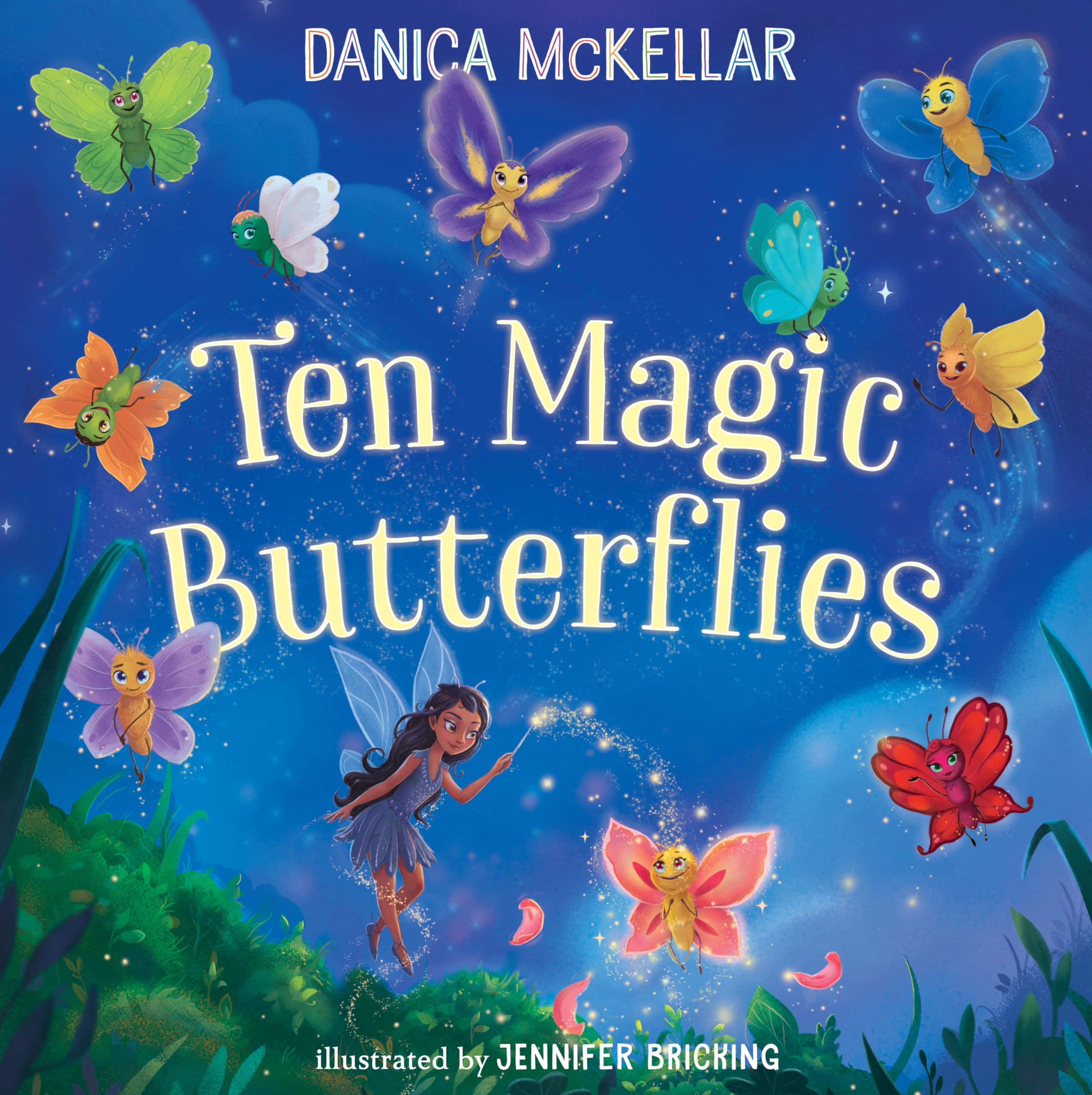 Ten Magic Butterflies Board book – Illustrated, 12 February 2019