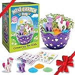 Creativity for Kids Mini Garden: Pony Terrarium Kit - Horse Gifts for Girls, Crafts for Kids and Girl Toys, Easter Basket and Birthday Gift Ideas & Holiday Stocking Stuffers (Ages 6+)