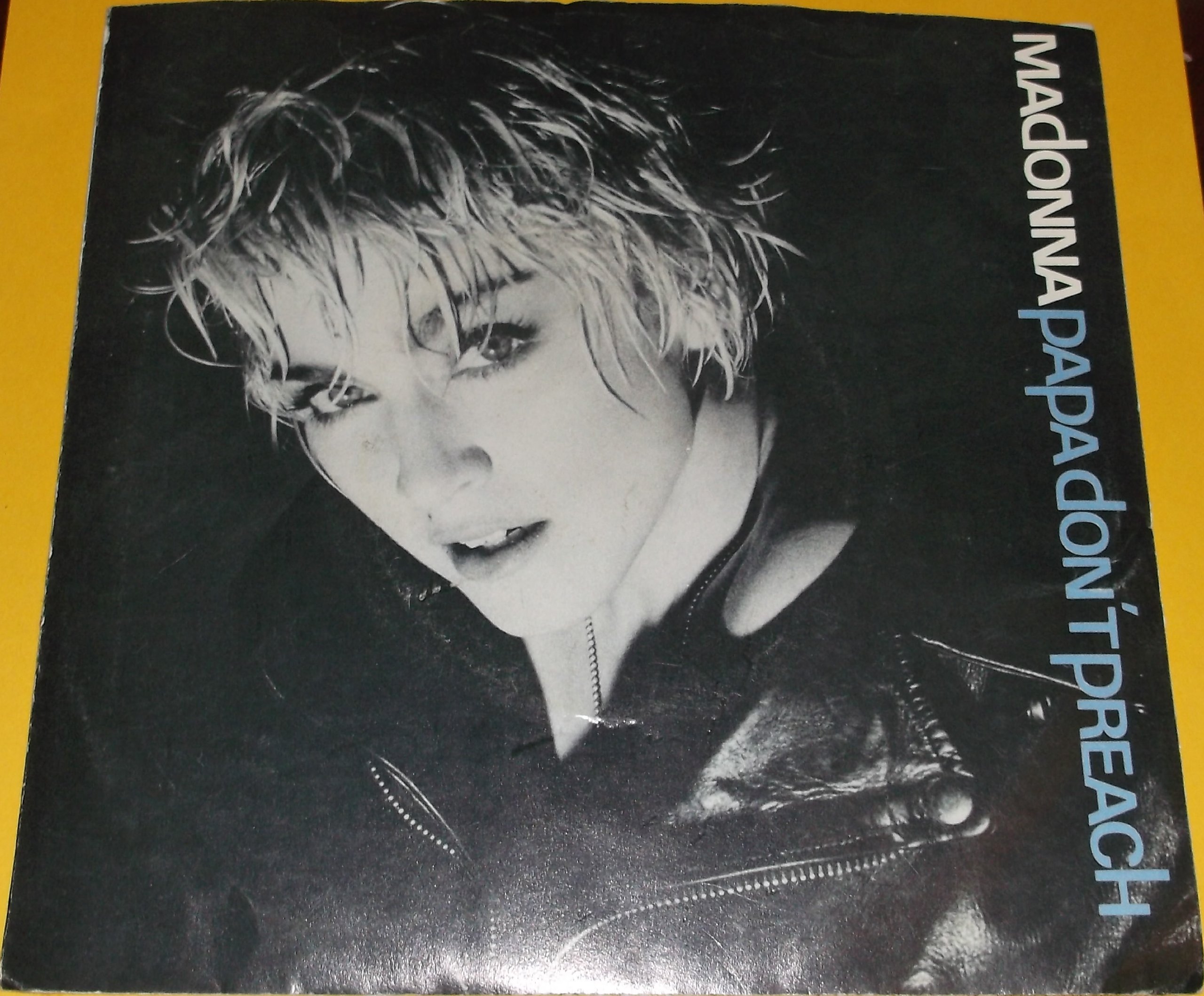 マドンナ　Papa Don't Preach　貴重盤 ゴールド CDビデオ Papa Don't Preach « Today In Madonna History
