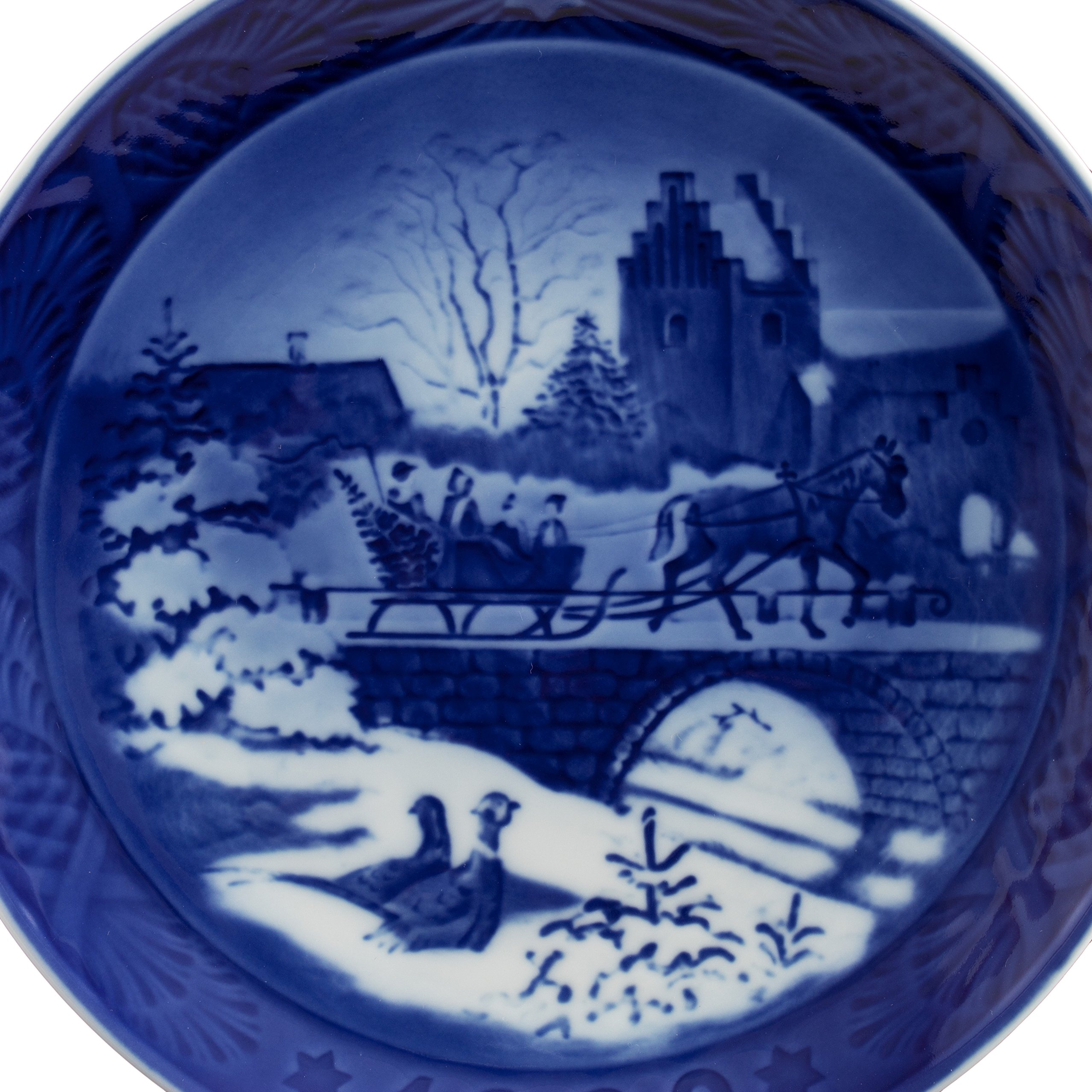 ROYAL COPENHAGEN PIATTO DI NATALE 1999 ORIGINALE PORCELLANA PRIMA SCELTA