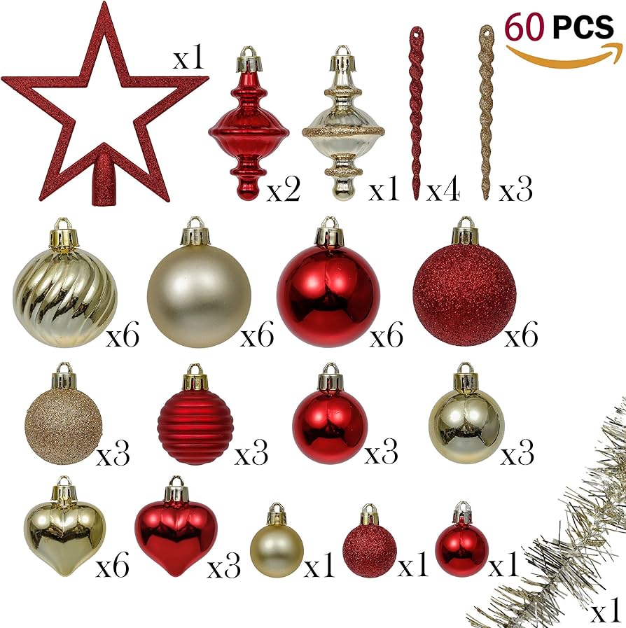 Amazon.co.jp: V&M Valery Madelyn クリスマス ボール 飾り Amazon.co.jp: V&M Valery Madelyn クリスマス ボール 飾り