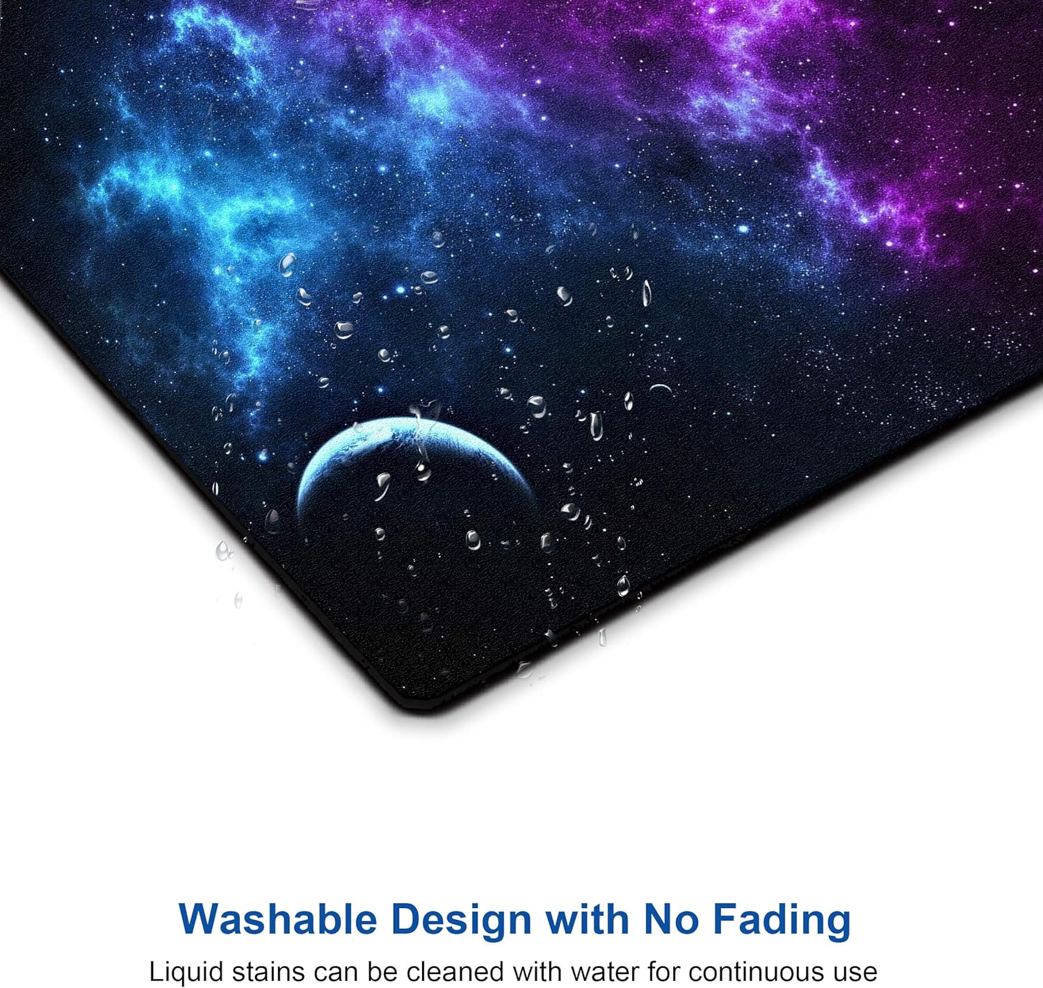 Shalysong Mouse pad Small Computer Mouse pad with Personalized Galaxy Design Office Non-Slip Rubber Mousepad : Office Products