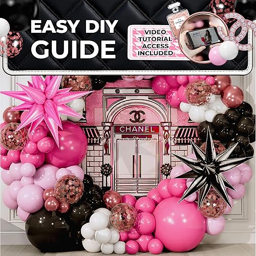 Miniatura 48 de Kit de arco de globos mexicanos todo en 1 y guirnalda con tacos pequeños y grandes, rojo, amarillo, naranja, verde, globos de fiesta mexicana