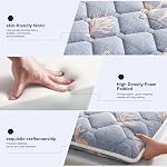 Matelas de mousse Premium Topper - Thick 9-Layer Moderne Topper, Créativité & Hypoallergénique, soulagement de la douleur dorsale & Soutien au confort,Twin XL (39"X80")