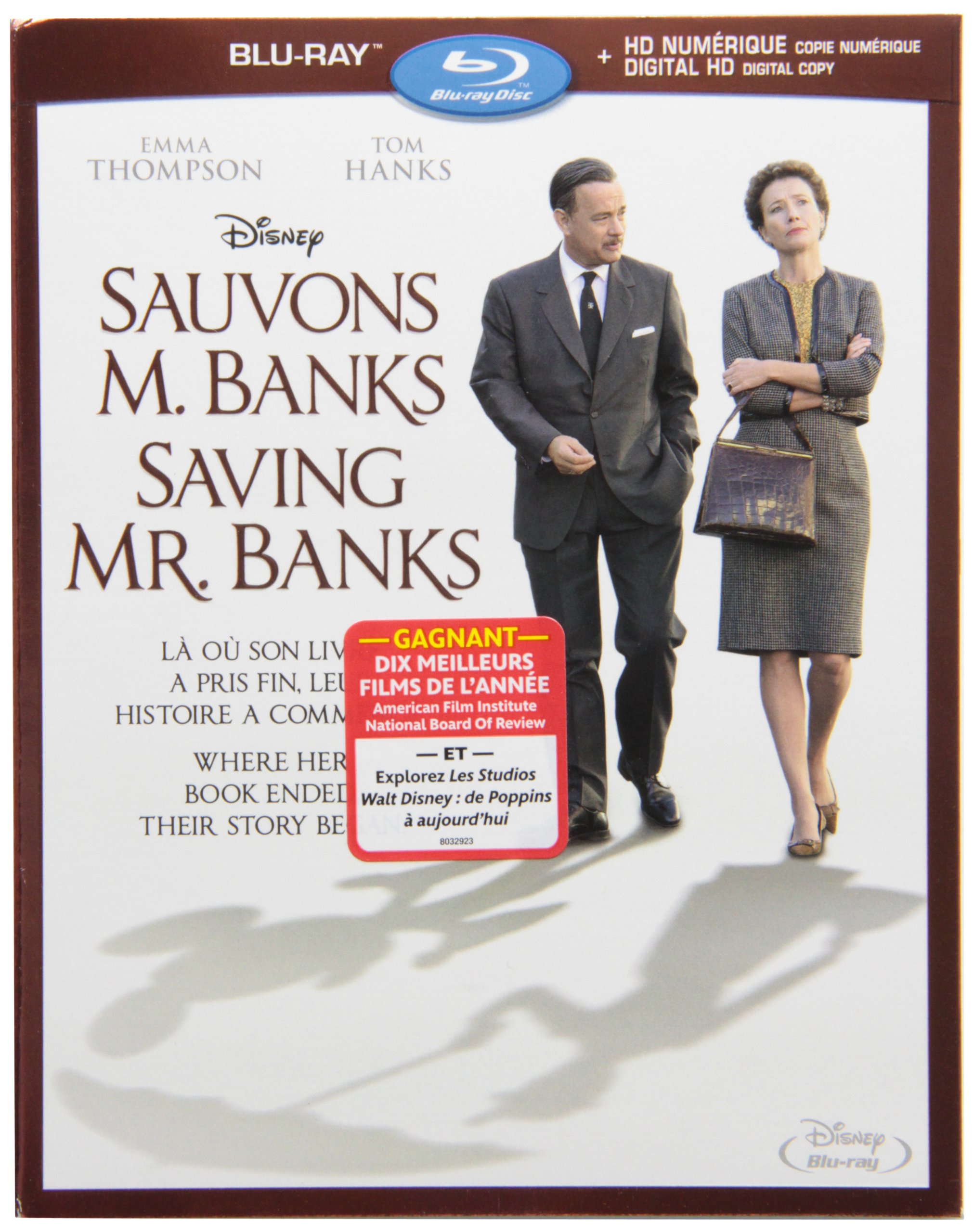 Sauvons M. Banks / Saving Mr. Banks [Blu-ray + Digital Copy] [Blu-ray]