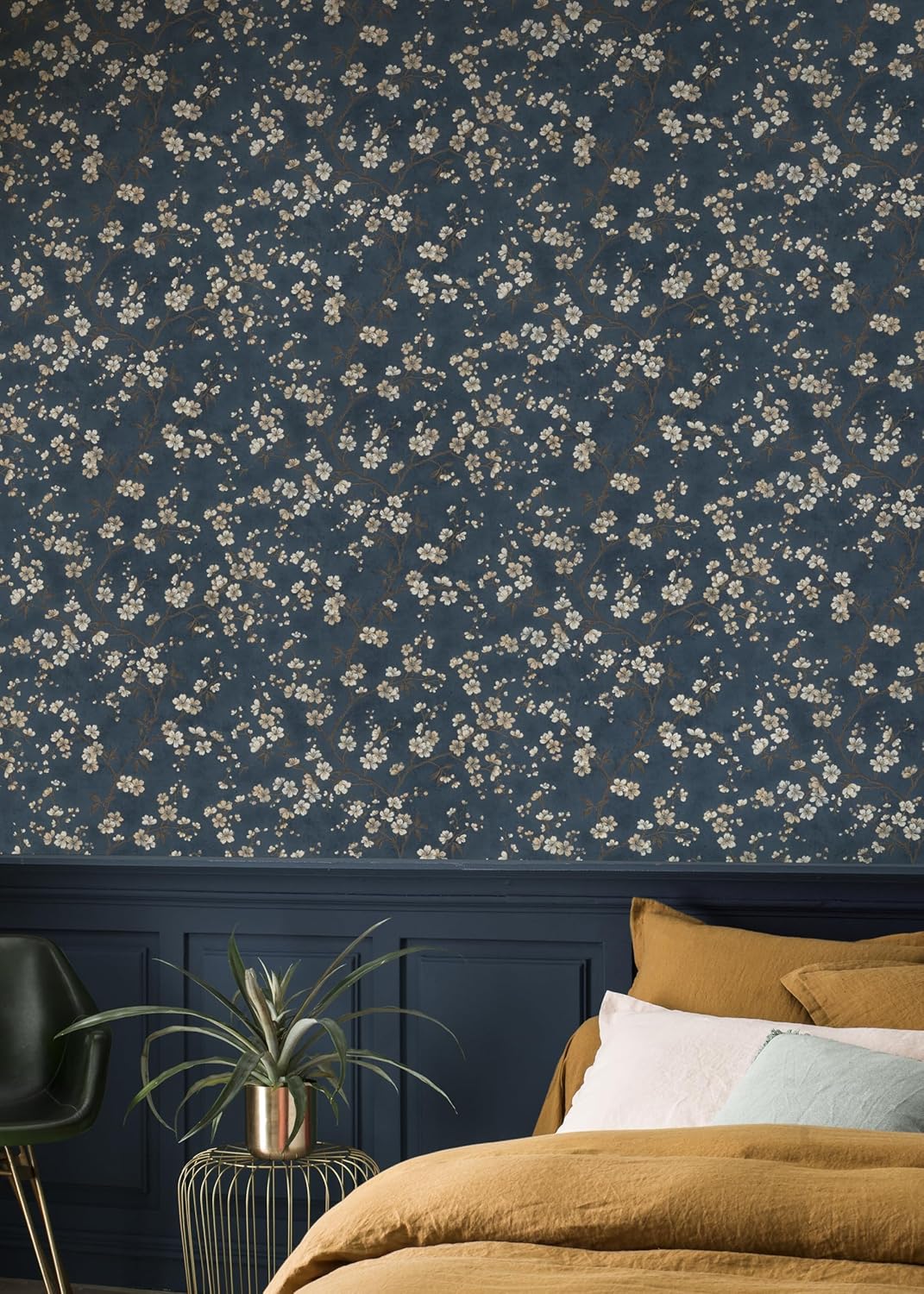 Rasch Denzo 2 456738 Non-Woven Wallpaper Flowers