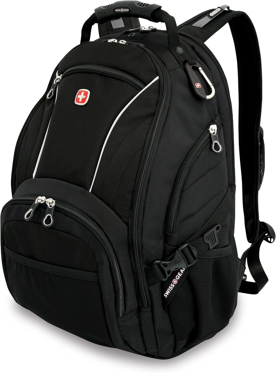 Swiss Gear SA3181 Black Computer Backpack - Fits Most 15 Inch Laptops and Tablets