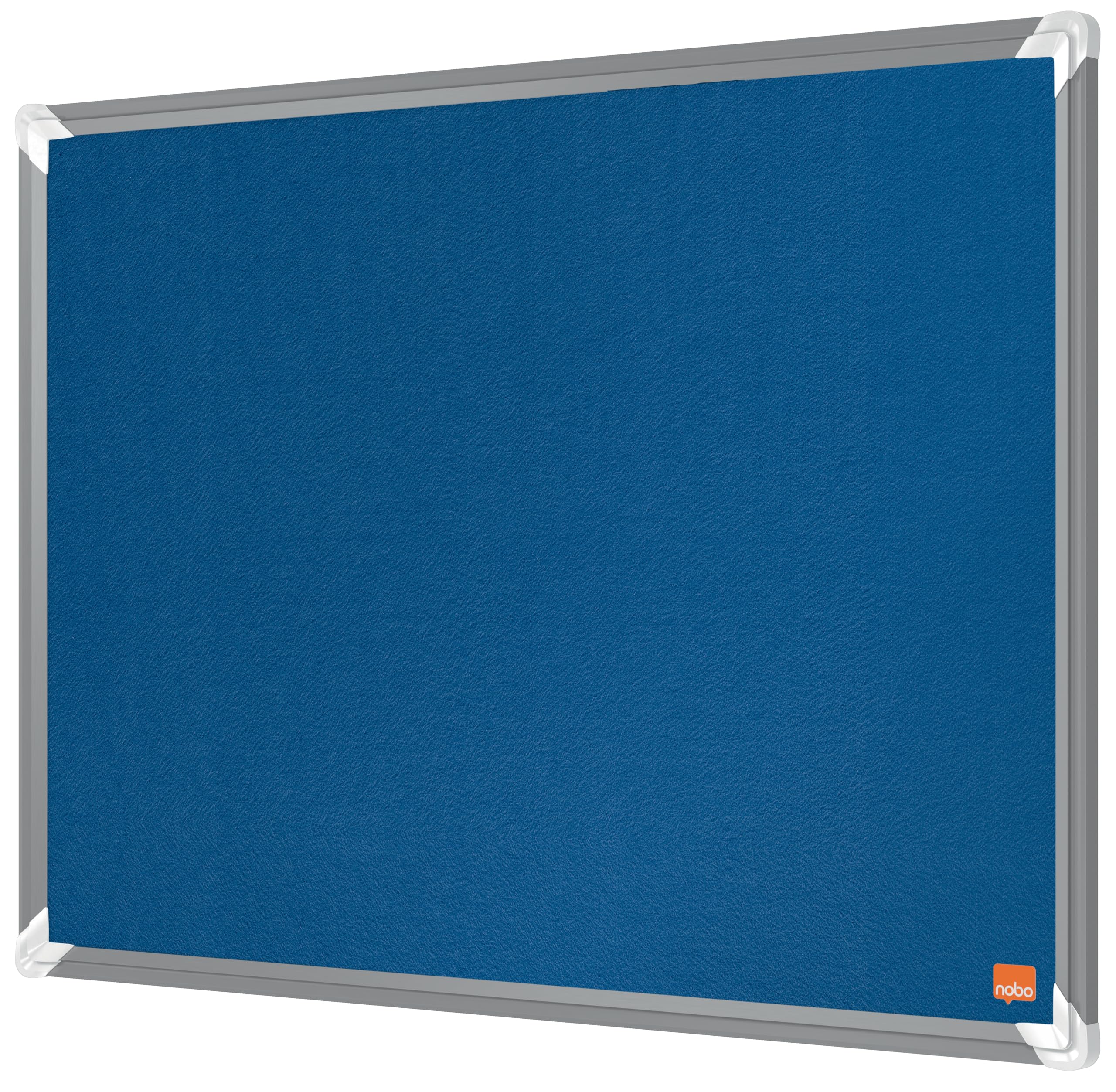 Nobo Premium Plus Blue Felt Notice Board 600x450mm