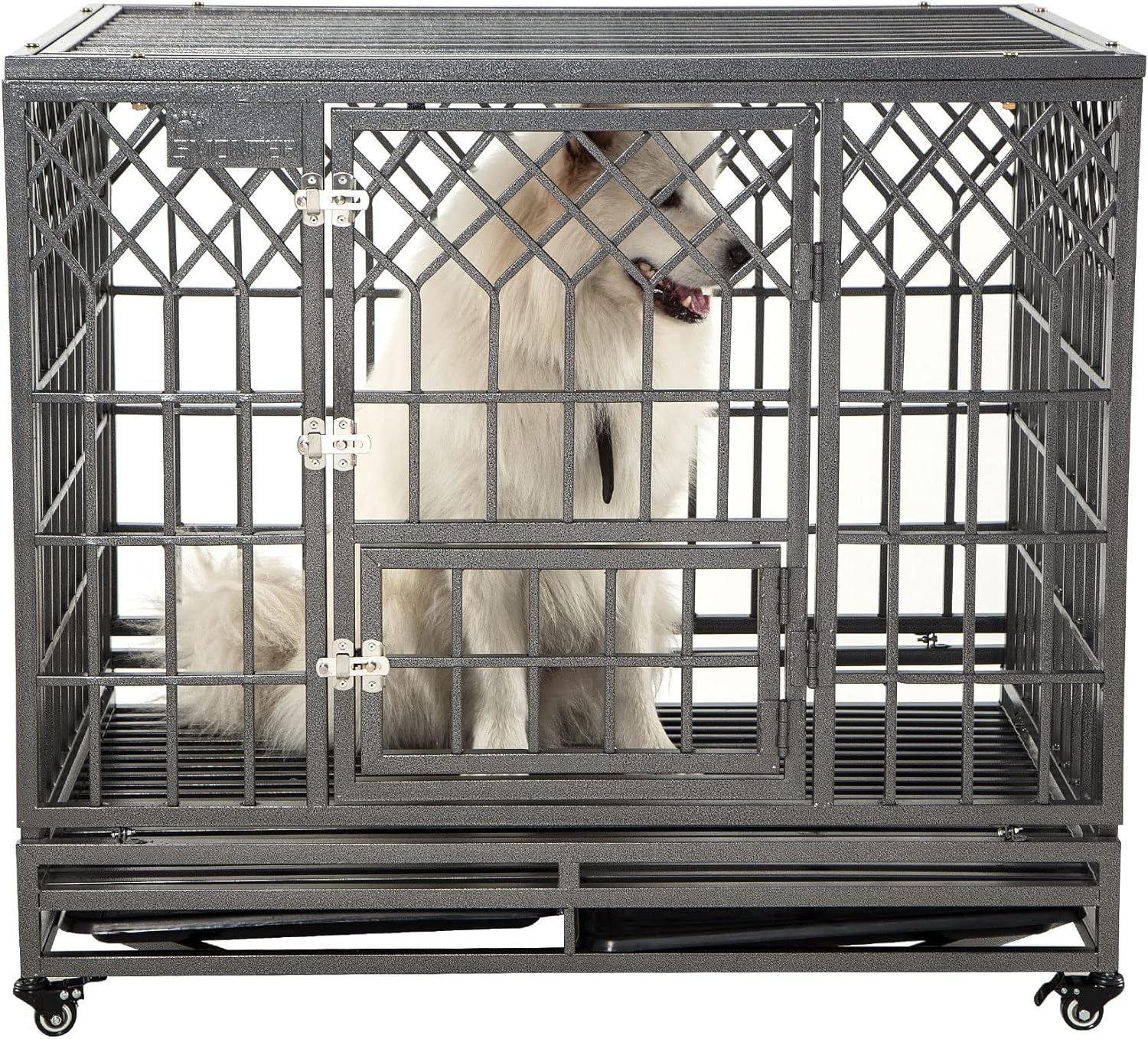 Smonter Heavy Duty Dog Cage 42 inch
