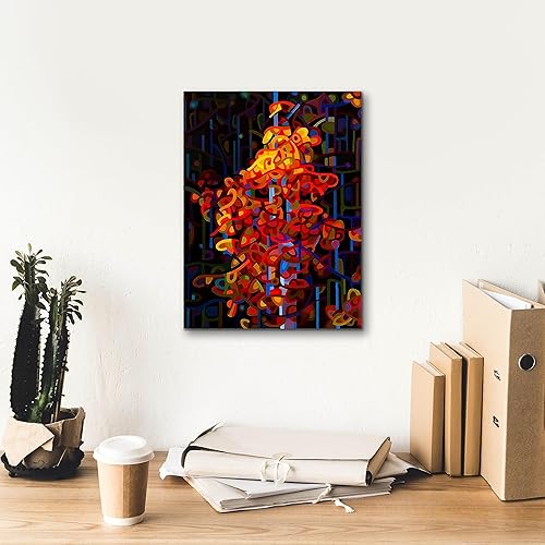 Miniatura 8 de Epic Graffiti 'The Beacon' de Mandy Budan, arte de pared en lienzo, 12 x 16 pulgadas