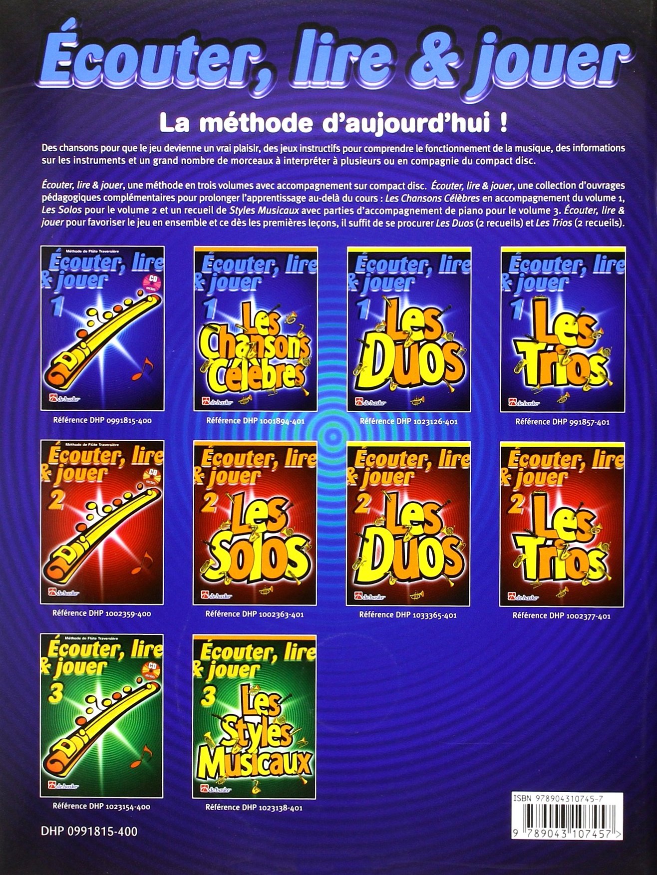 Ecouter, Lire & Jouer 1 Flûte Traversiere