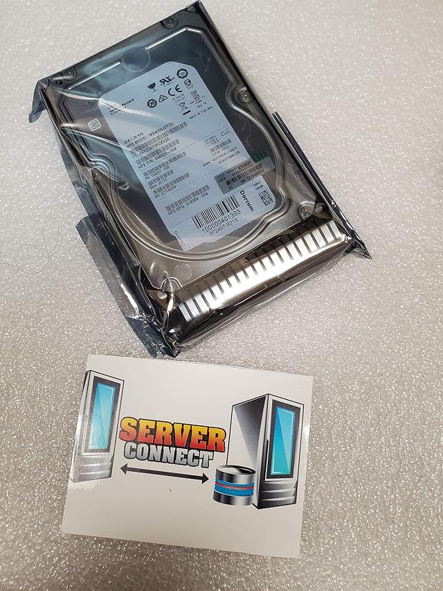 HEWLETT PACKARD MB4000JVYZQ HPE 4TB 12G MIDLINE 7 2K LFF SAS Hard Drive