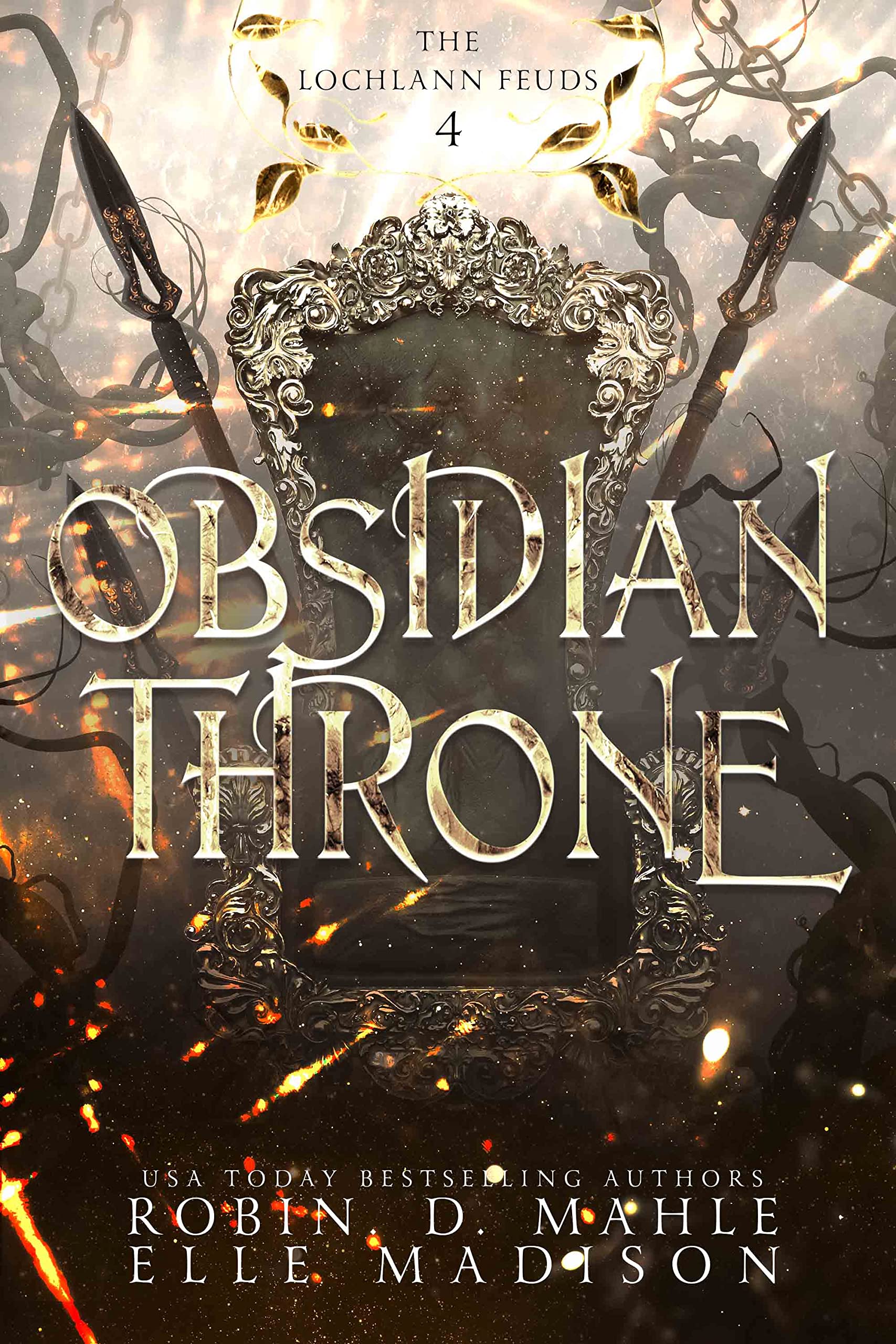 Obsidian Throne (The Lochlann Feuds Book 4)