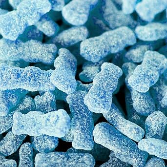 Sour Patch Kids Blue Raspberry Soft & Chewy Candy, 12-8 oz Bags