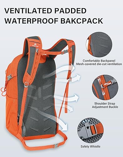 Miniatura 3 de Pioneer Camp Hiking Backpack 22L Small Hiking Hydration Gear Lightweight Camping Backpack Travel Daypack for Women Men