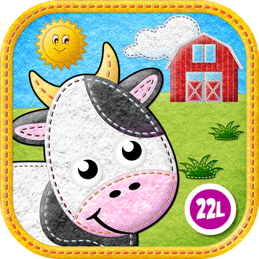 Toddler Animals: My First Felt Farm: Educational Games (Baby, Preschool ...