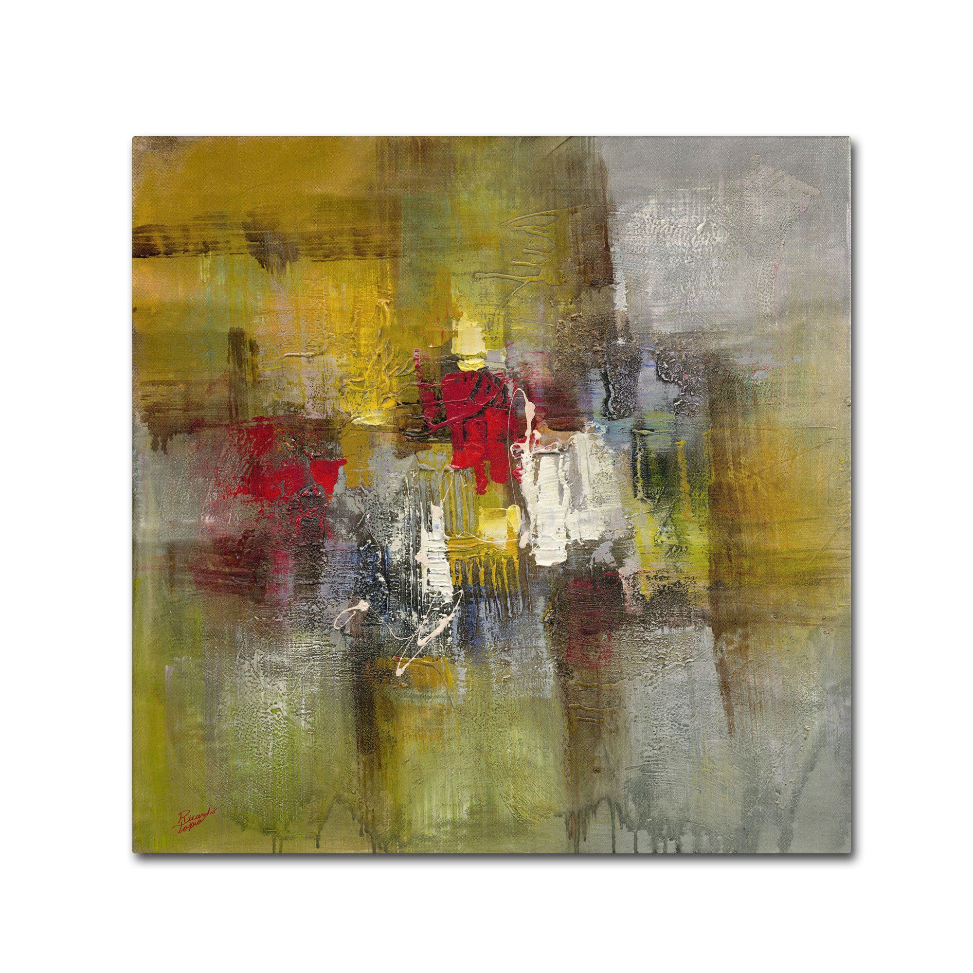 Trademark Fine Art Cherish by Ricardo Tapia Wall Decor, 14 by 14-Inch