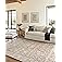 Loloi Amber Lewis Alie Collection ALE-05 Gold/Beige 7'-10'' x 10', .13'' Pile Height, Area Rug
