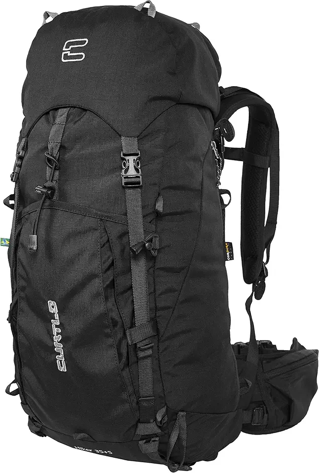 Mochila Cargueira Hiker 35+5L CURTLO - Unissex - Tam. U, Preto